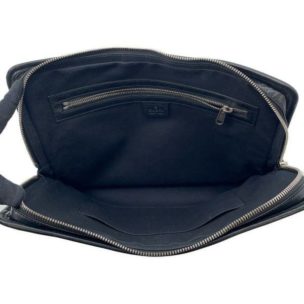 グッチ クラッチバッグ インターロッキングG レザー 575829 GUCCI バッグ セカンドバッグ 2wayハンドバッグ 黒