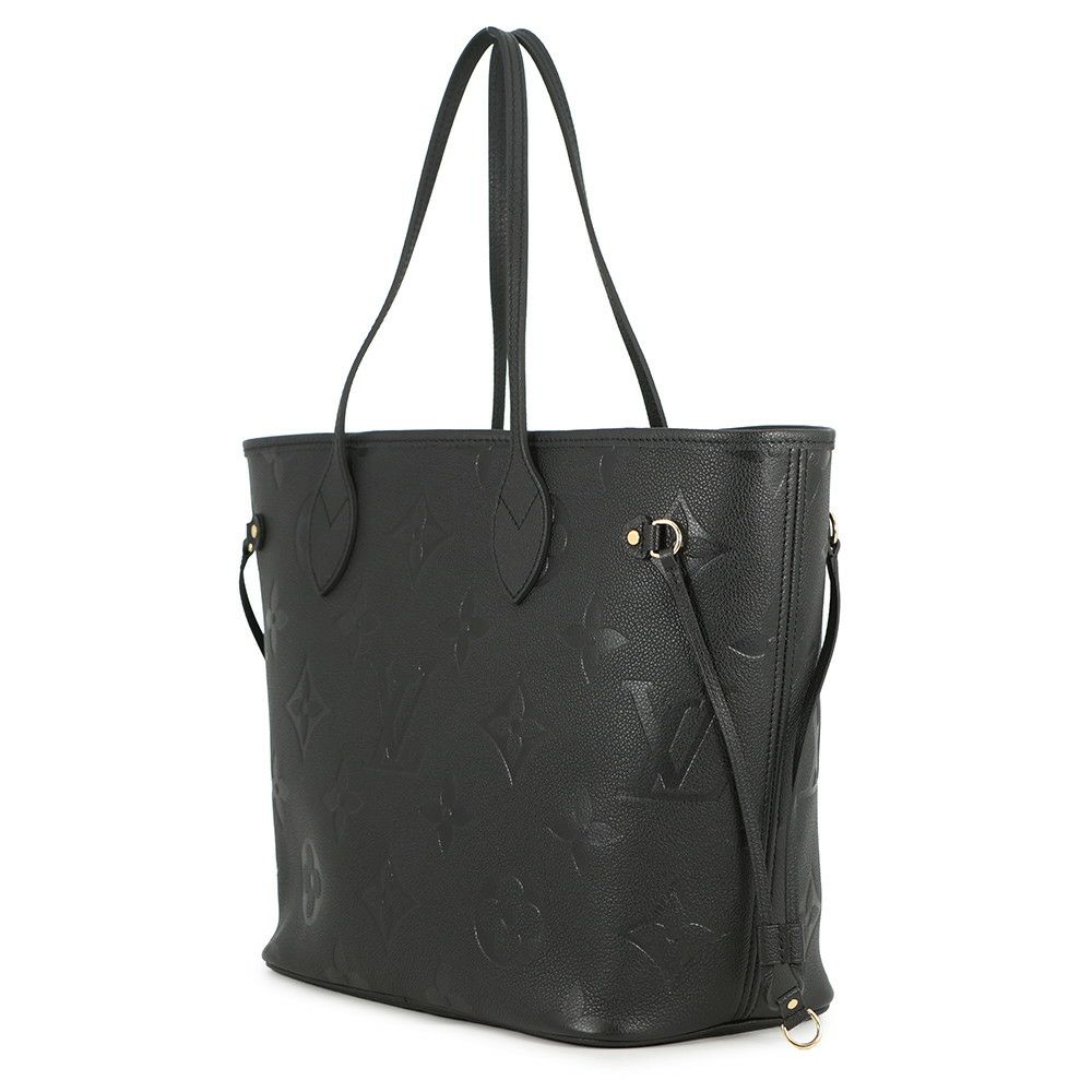 ルイヴィトン トートバッグ モノグラム・アンプラント ネヴァーフル MM M45685 LOUIS VUITTON 黒 ブラック