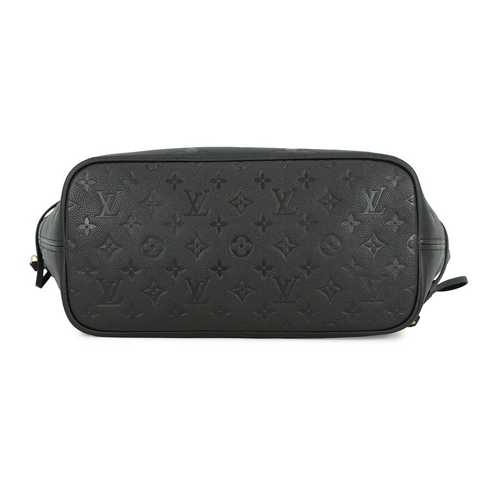 ルイヴィトン トートバッグ モノグラム・アンプラント ネヴァーフル MM M45685 LOUIS VUITTON 黒 ブラック