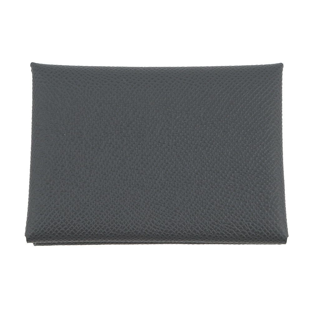 エルメス コインケース カルヴィ デュオ アルドワーズ/シルバー金具 エプソン K刻印 HERMES 財布