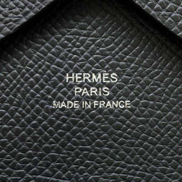 エルメス コインケース カルヴィ デュオ アルドワーズ/シルバー金具 エプソン K刻印 HERMES 財布