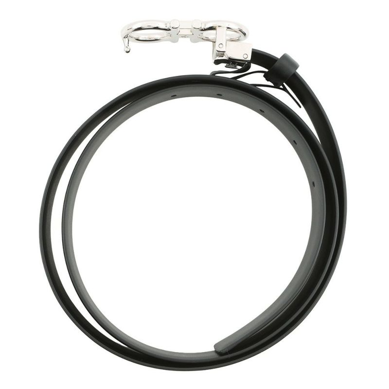 サルヴァトーレ・フェラガモ ベルト ガンチーニ レザー メンズサイズ100 Ferragamo 黒