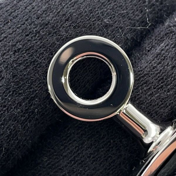 エルメス ブレスレット ケリー ドゥブルトゥール ブラック/シルバー金具 リザード B刻印 サイズT3黒