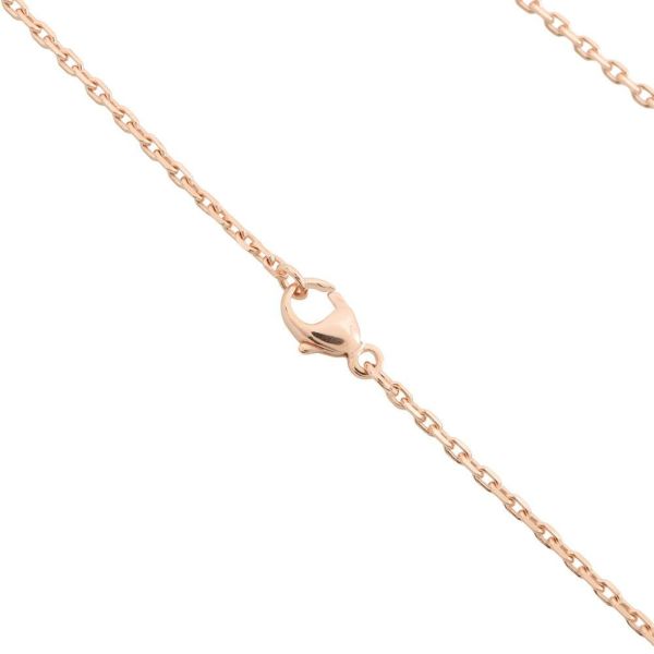 エルメス ネックレス ミニ・ポップアッシュ マロングラセ/ピンクゴールド金具 HERMES アクセサリー ポップH