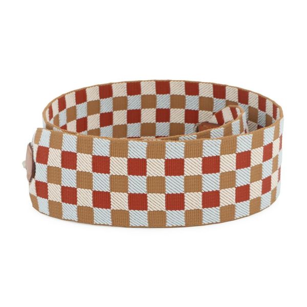 エルメス バンドリエール サングル マキシ・カドリーユ チャイ/ナタ/ブループリュム/ゴールド/シルバー金具 キャンバス/スイフト U刻印