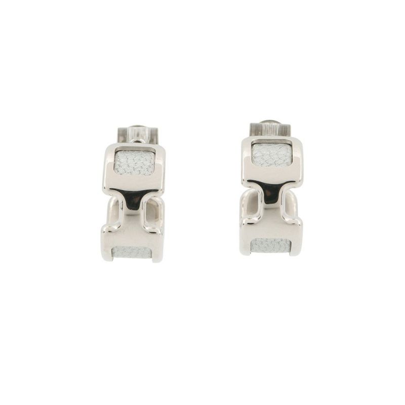 エルメス ピアス オランプPM シルバー/シルバー金具 エプソン HERMES アクセサリー