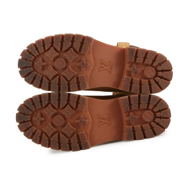 ルイヴィトン ブーツ LV × TIMBERLAND ミッドブーツ メンズサイズ9 1/2 靴 ティンバーランドコラボ