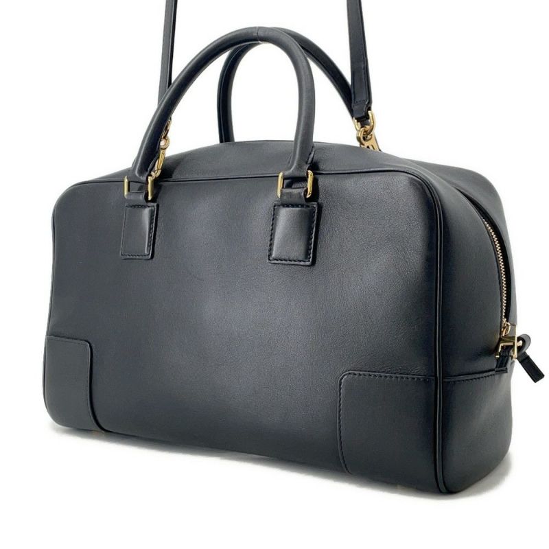 ロエベ ハンドバッグ アマソナ28 ナパカーフレザー A039N08X01 LOEWE 2way 黒