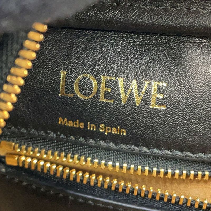 ロエベ ハンドバッグ アマソナ28 ナパカーフレザー A039N08X01 LOEWE 2way 黒
