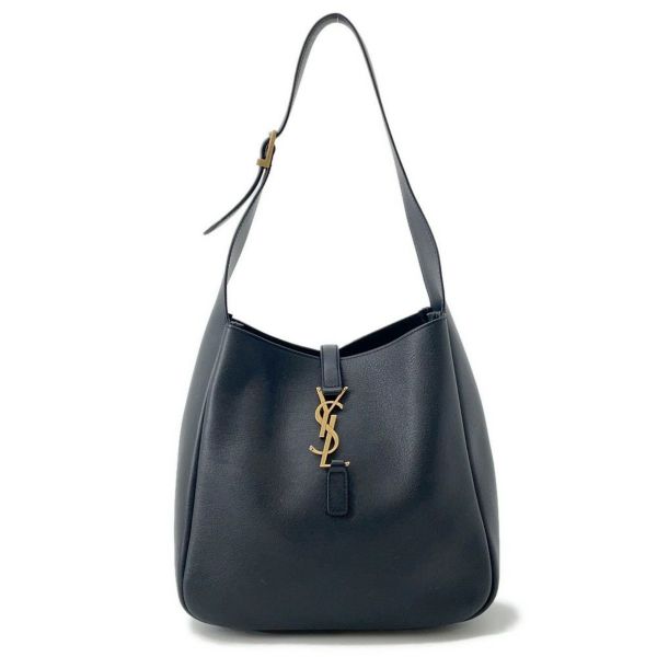 サンローランパリ ショルダーバッグ LE 5 A 7 ソフト カーフレザー 713938 SAINT LAURENT PARIS 黒