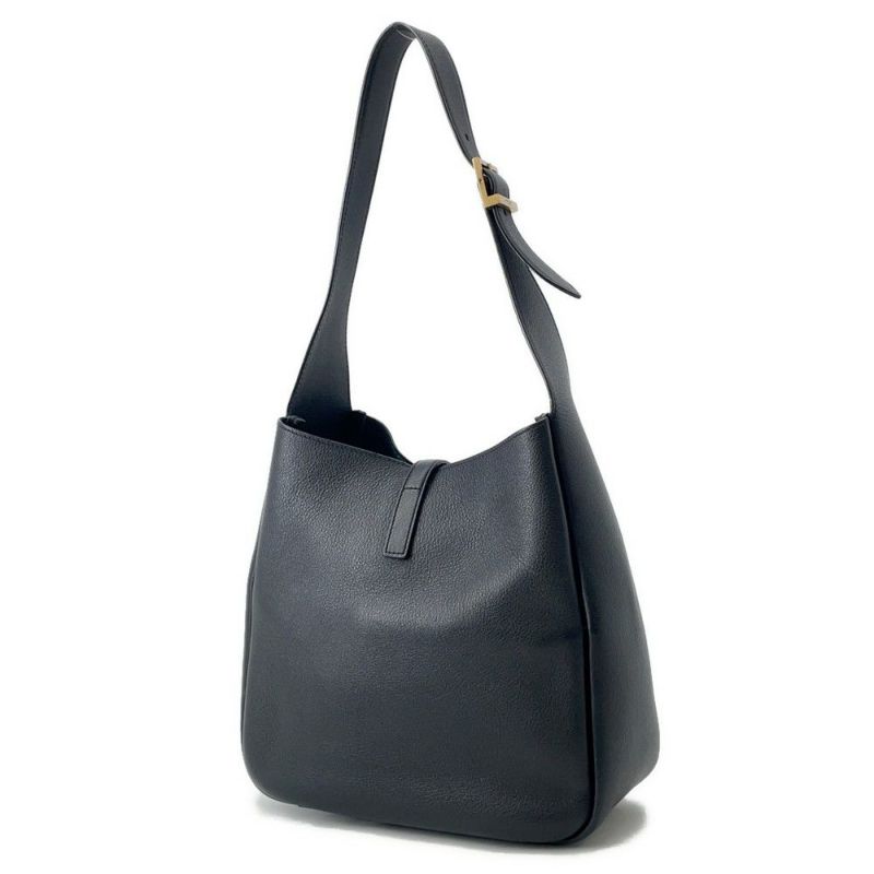 サンローランパリ ショルダーバッグ LE 5 A 7 ソフト カーフレザー 713938 SAINT LAURENT PARIS 黒