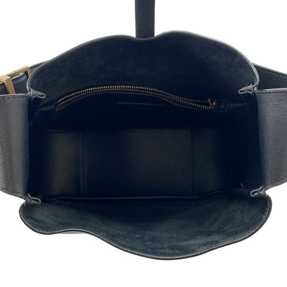 サンローランパリ ショルダーバッグ LE 5 A 7 ソフト カーフレザー 713938 SAINT LAURENT PARIS 黒