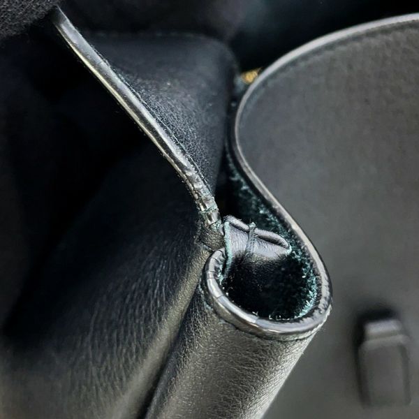 サンローランパリ ショルダーバッグ LE 5 A 7 ソフト カーフレザー 713938 SAINT LAURENT PARIS 黒