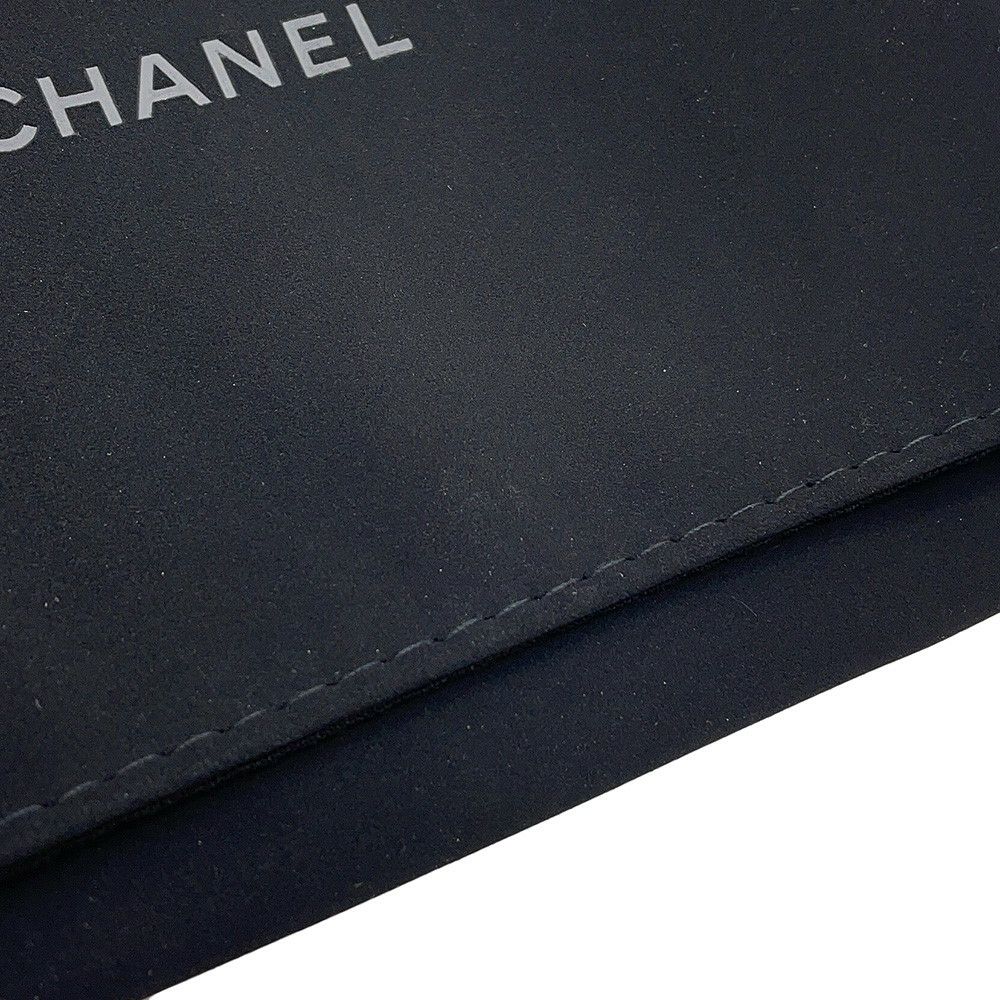 シャネル ミニチェーンウォレット カードケース マトラッセ キャビアスキン AP0238 CHANEL 財布