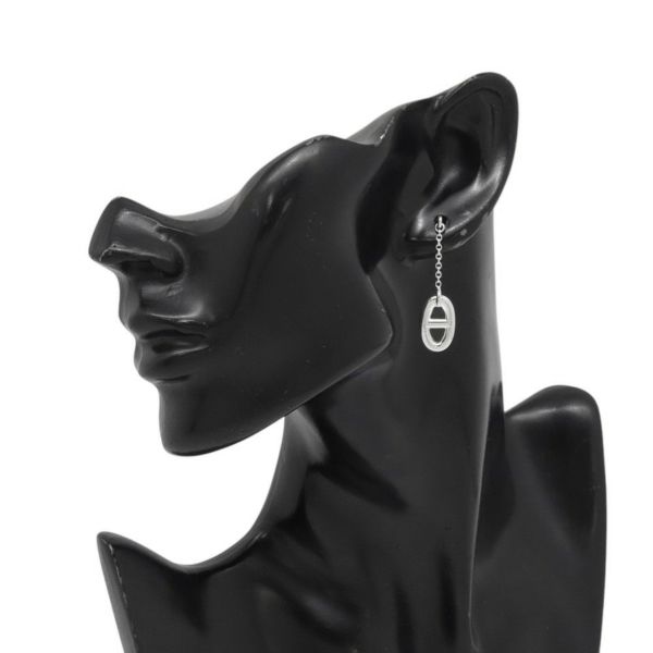 エルメス ピアス シェーヌダンクル ファランドール ピアス MM Earrings SV925シルバー HERMES ジュエリー