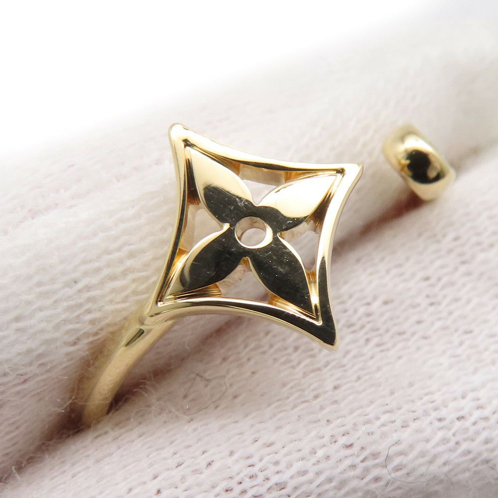 ルイヴィトン リング バーグ モノグラム イディール ダイヤモンド 3P 計約0.10ct K18PG/K18YG/K18WG サイズ51 Q9F15E 指輪