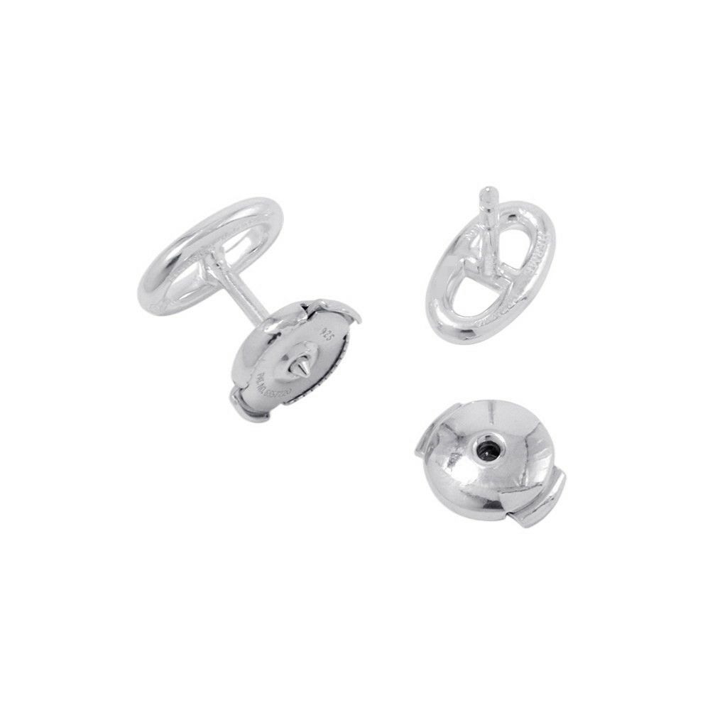 エルメス ピアス ファランドール シェーヌダンクルモチーフ TPM SV925シルバー HERMES スタッドピアス ジュエリー