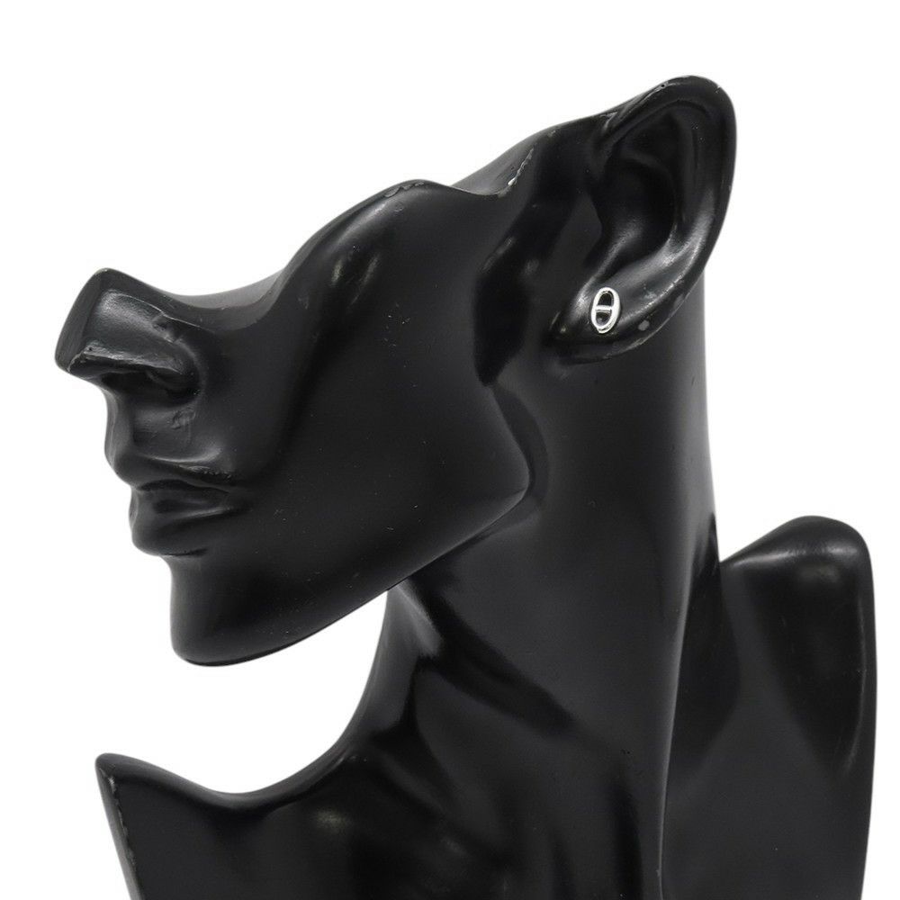 エルメス ピアス ファランドール シェーヌダンクルモチーフ TPM SV925シルバー HERMES スタッドピアス ジュエリー