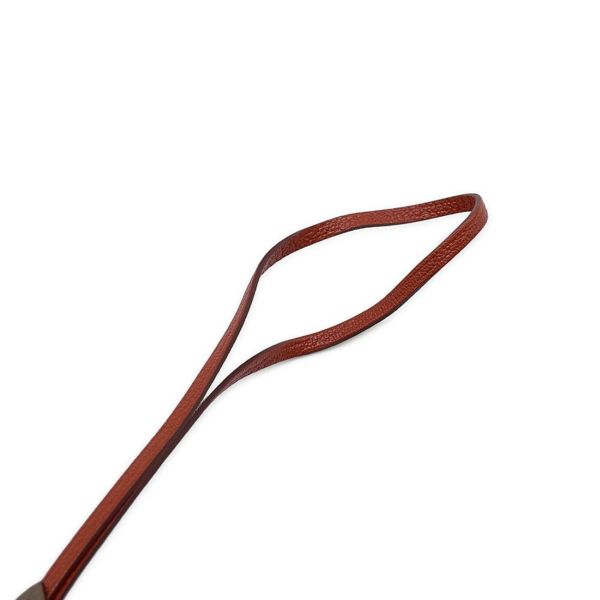 エルメス バッグチャーム 花火師 Artificier キュイーブル/オレンジ エプソン/シェブルミゾル K刻印