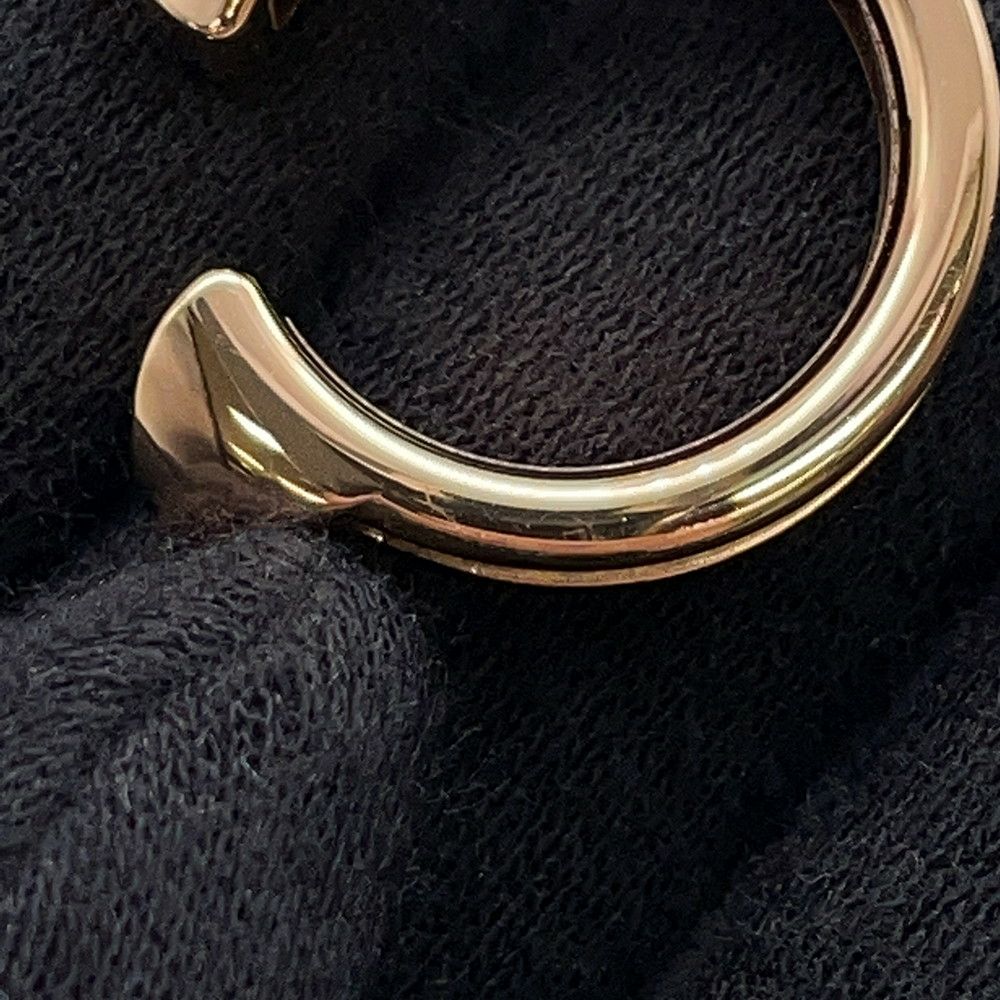 エルメス リング アテナ ドゥブル クルー エトゥープ/ピンクゴールド金具 ヴォーマダム サイズ51 HERMES 指輪