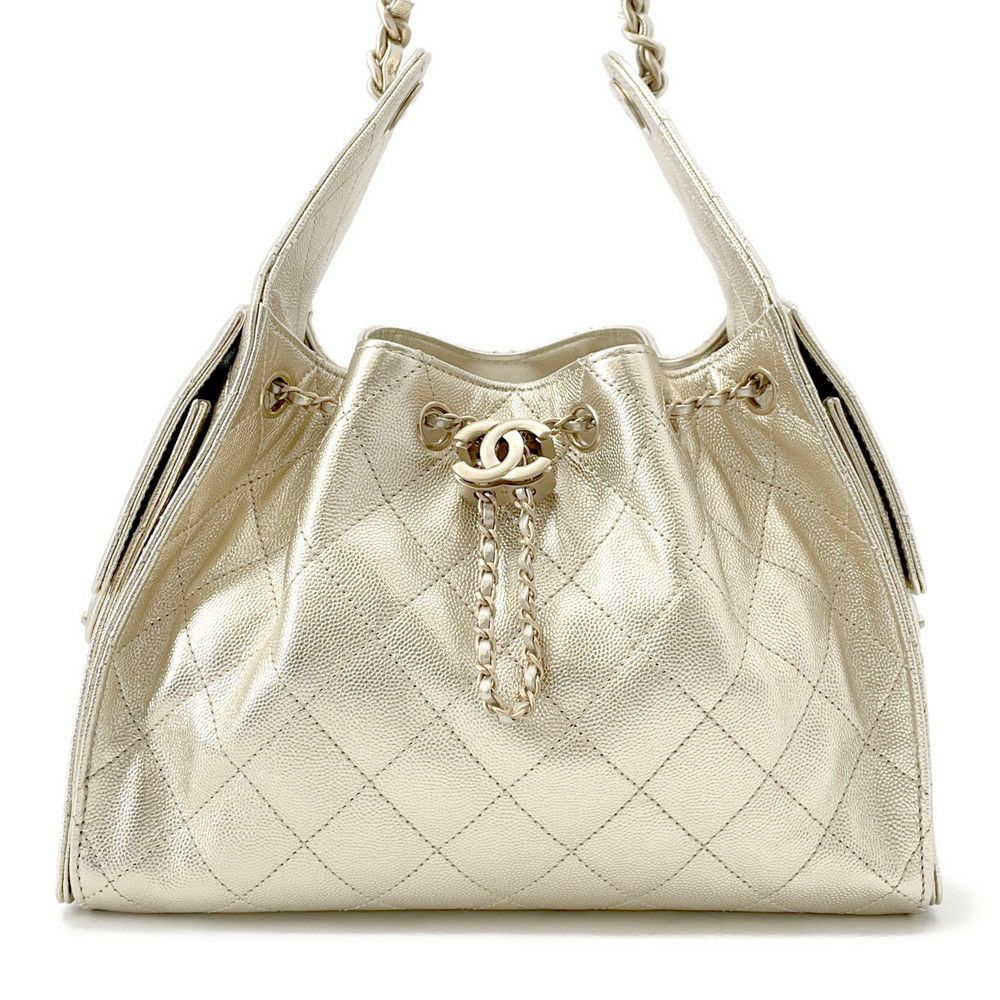 シャネル チェーンショルダーバッグ ココマーク マトラッセ CHANEL 25 スモール AS5293 CHANEL