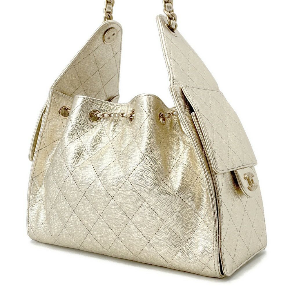 シャネル チェーンショルダーバッグ ココマーク マトラッセ CHANEL 25 スモール AS5293 CHANEL