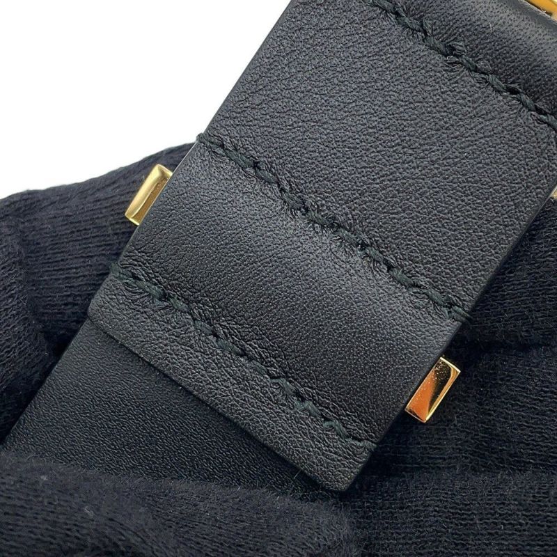 シャネル べルト ココマーク エナメル レザー サイズ75 B24 B CHANEL 黒