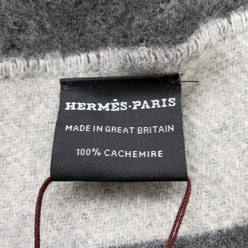 エルメス マフラー サングル・ア・ブックル カシミヤ HERMES 2023年