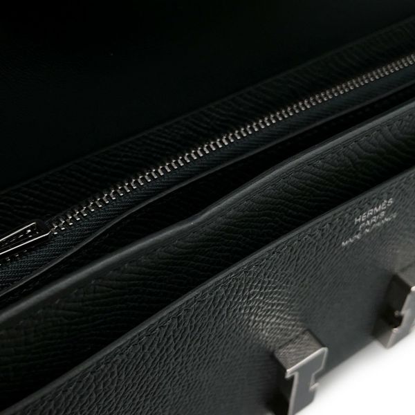 エルメス 長財布 コンスタンス トゥーゴー ロング ヴェールマングローブ/ラッカー金具 エプソン K刻印