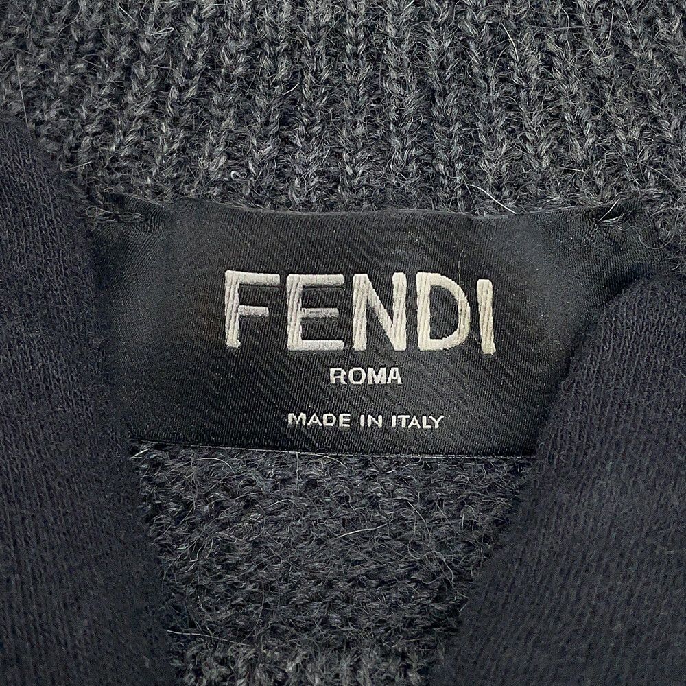フェンディ ニット ズッカ クルーネック セーター ウール メンズサイズ46 FZX091 FENDI トップス