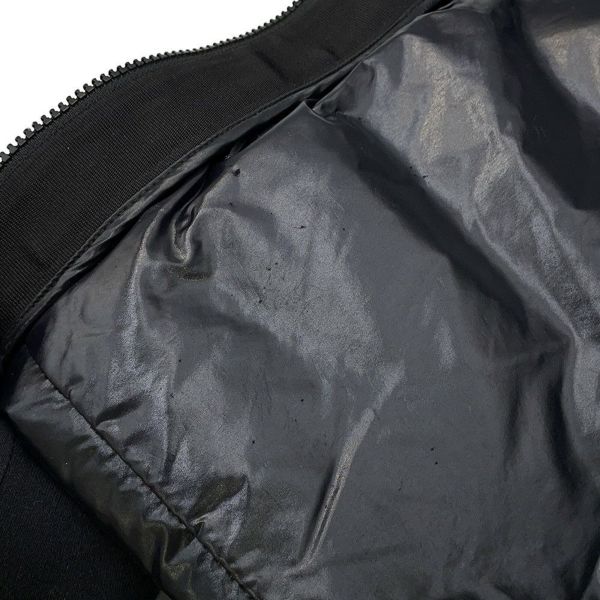 モンクレール ダウンジャケット トリコロール ニット切り替え メンズサイズM E20919416600 MONCLER 黒