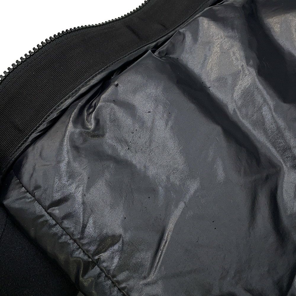 モンクレール ダウンジャケット トリコロール ニット切り替え メンズサイズM E20919416600 MONCLER 黒