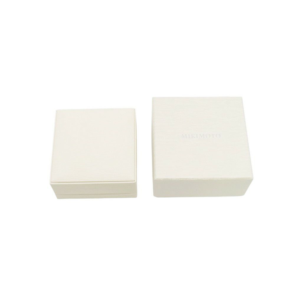 ミキモト ピアス あこや真珠/ダイヤモンド 4P 計約0.06ct パール K18WGホワイトゴールド PE-1474PU MIKIMOTO