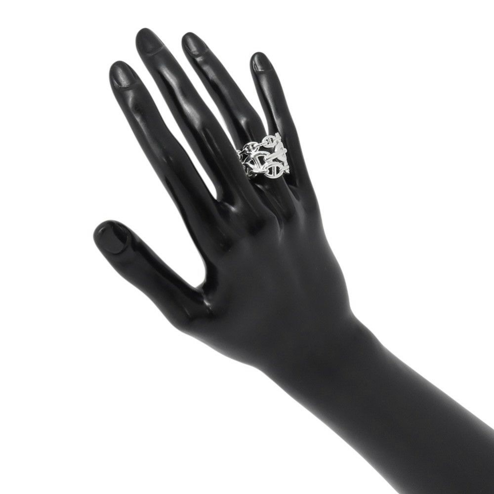 エルメス リング シェーヌダンクル アンシェネGM Enchainee SV925シルバー リングサイズ55 HERMES 指輪