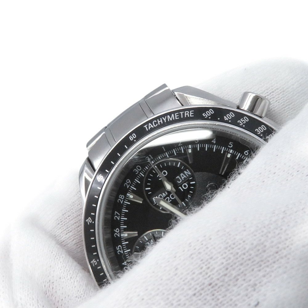 オメガ スピードマスター デイデイト トリプルカレンダー 3220.50.00 OMEGA 腕時計 ウォッチ 黒文字盤
