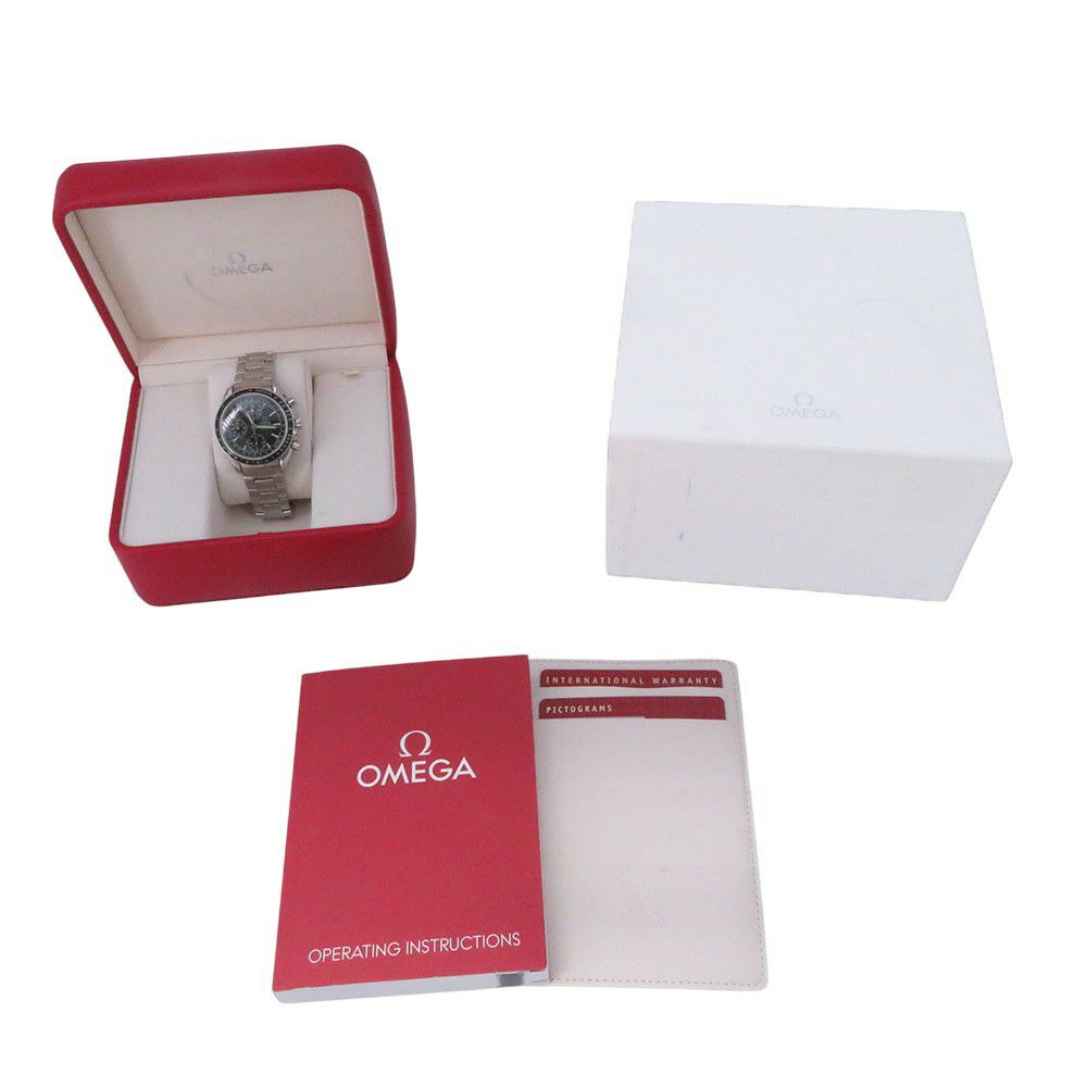 オメガ スピードマスター デイデイト トリプルカレンダー 3220.50.00 OMEGA 腕時計 ウォッチ 黒文字盤