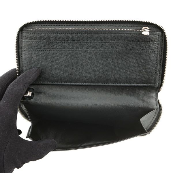 ルイヴィトン 長財布 ダミエ・グラフィット ジッピーウォレット・ヴェルティカル N63095 メンズ 黒