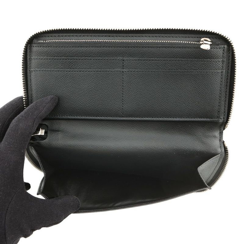 ルイヴィトン 長財布 ダミエ・グラフィット ジッピーウォレット・ヴェルティカル N63095 メンズ 黒