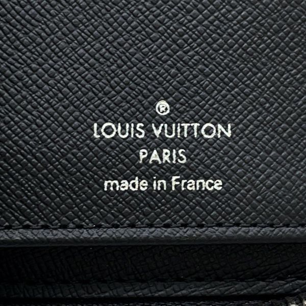 ルイヴィトン 長財布 ダミエ・グラフィット ジッピーウォレット・ヴェルティカル N63095 メンズ 黒