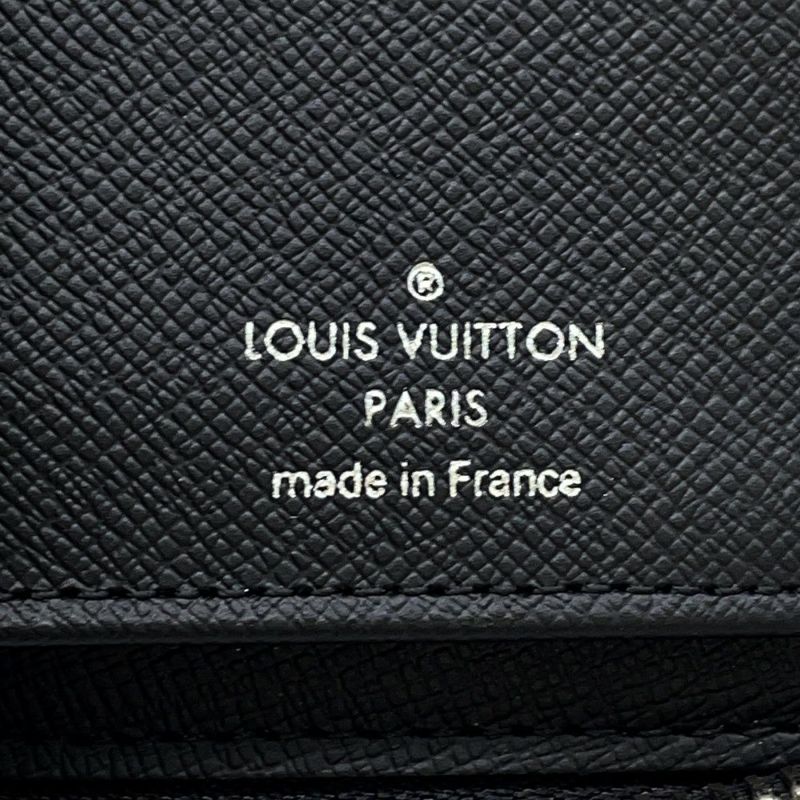 ルイヴィトン 長財布 ダミエ・グラフィット ジッピーウォレット・ヴェルティカル N63095 メンズ 黒