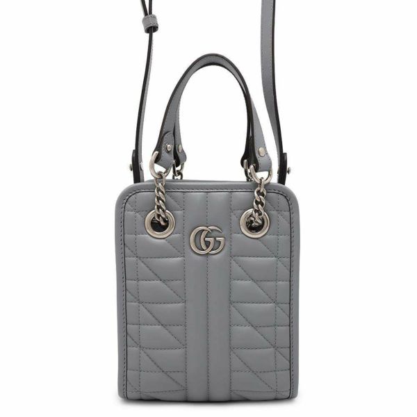 グッチ ショルダーバッグ GGマーモント レザー 696123 GUCCI 2wayハンドバッグ