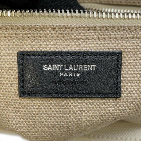 サンローランパリ トートバッグ  リヴゴーシュ キャンバス 617481 SAINT LAURENT PARIS 黒