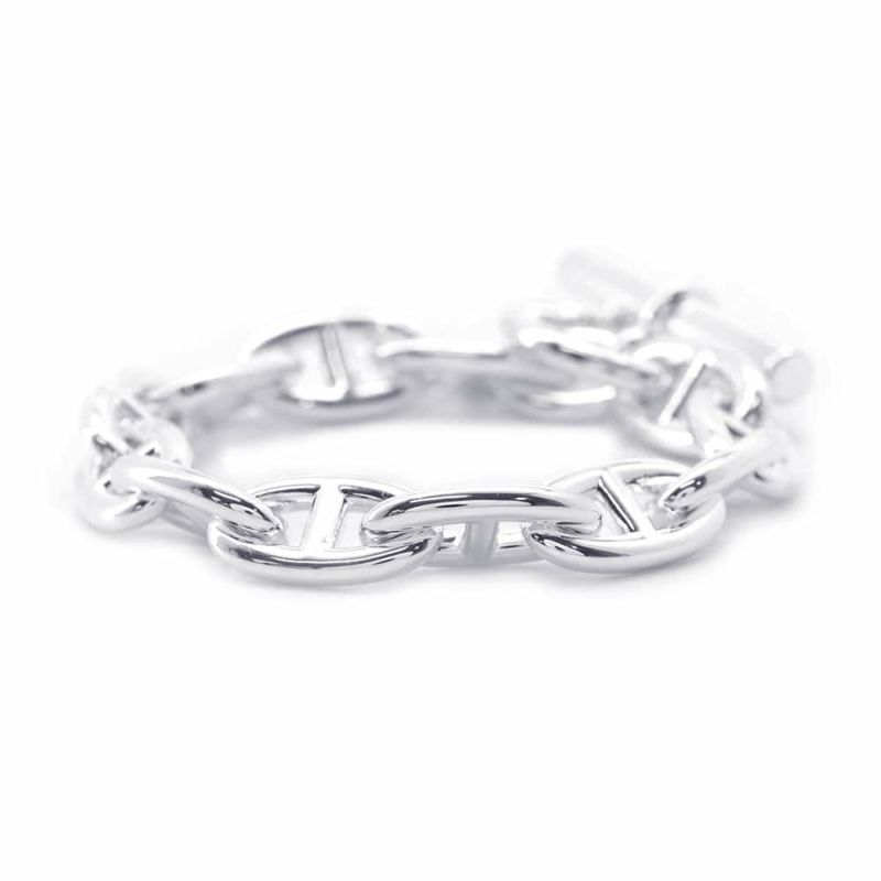 エルメス ブレスレット シェーヌダンクルGM 12コマ SV925シルバー HERMES ジュエリー