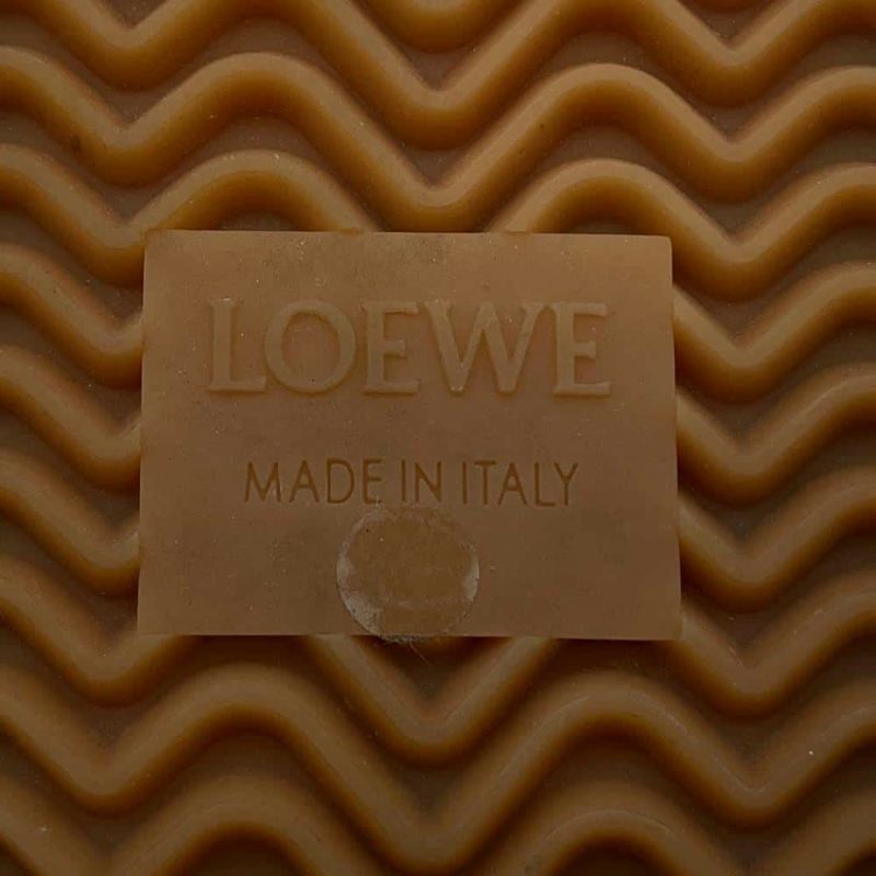 ロエベ スニーカー フローランナー ナイロン スエード メンズサイズ43 M816282XA1 LOEWE 靴 黒 白