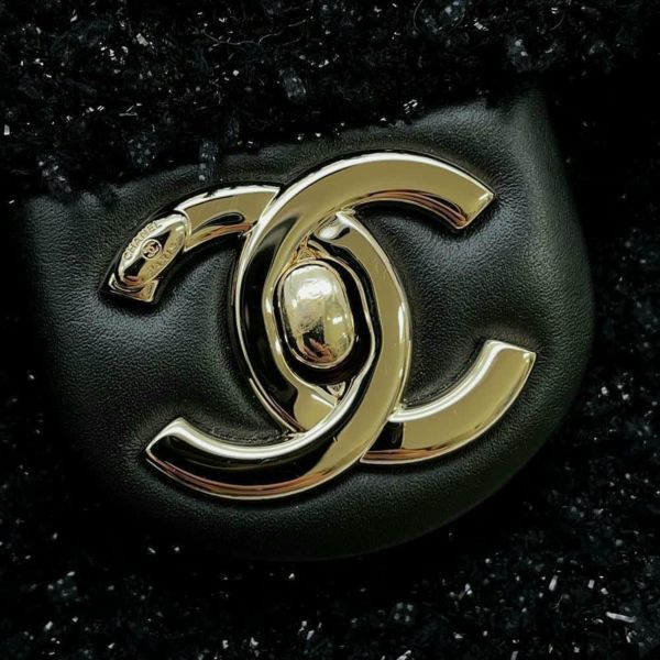 シャネル チェーントーショルダーバッグ ツイード ココマーク CHANEL 2wayショルダーバッグ