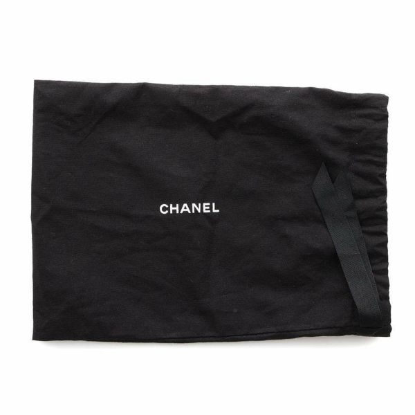 シャネル チェーンショルダーバッグ メタルパネル スクエアクラッチ メタル/ラムスキン CHANEL 黒