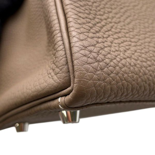 エルメス ハンドバッグ ケリー28 内縫い エトゥープ/シルバー金具 トゴ Y刻印 ２wayショルダー