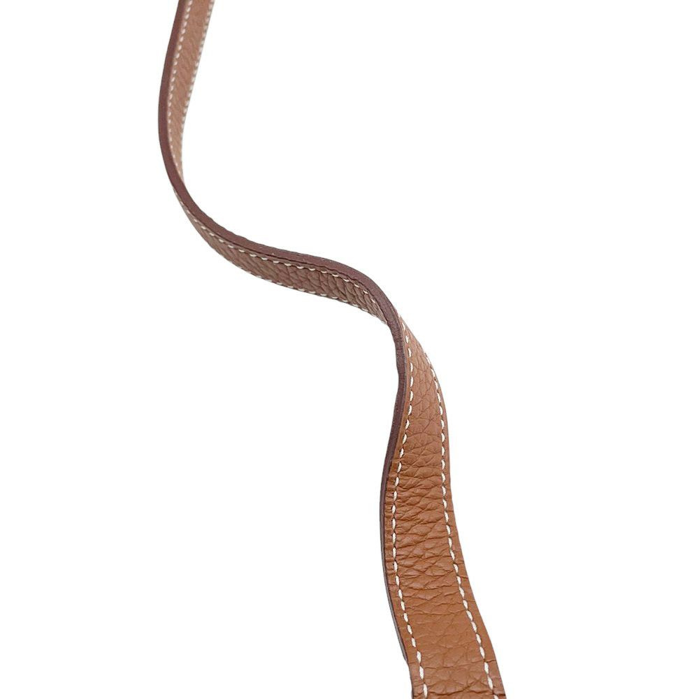 エルメス ハンドバッグ アルザン31 ゴールド/シルバー金具 トリヨンクレマンス C刻印 ２wayショルダー