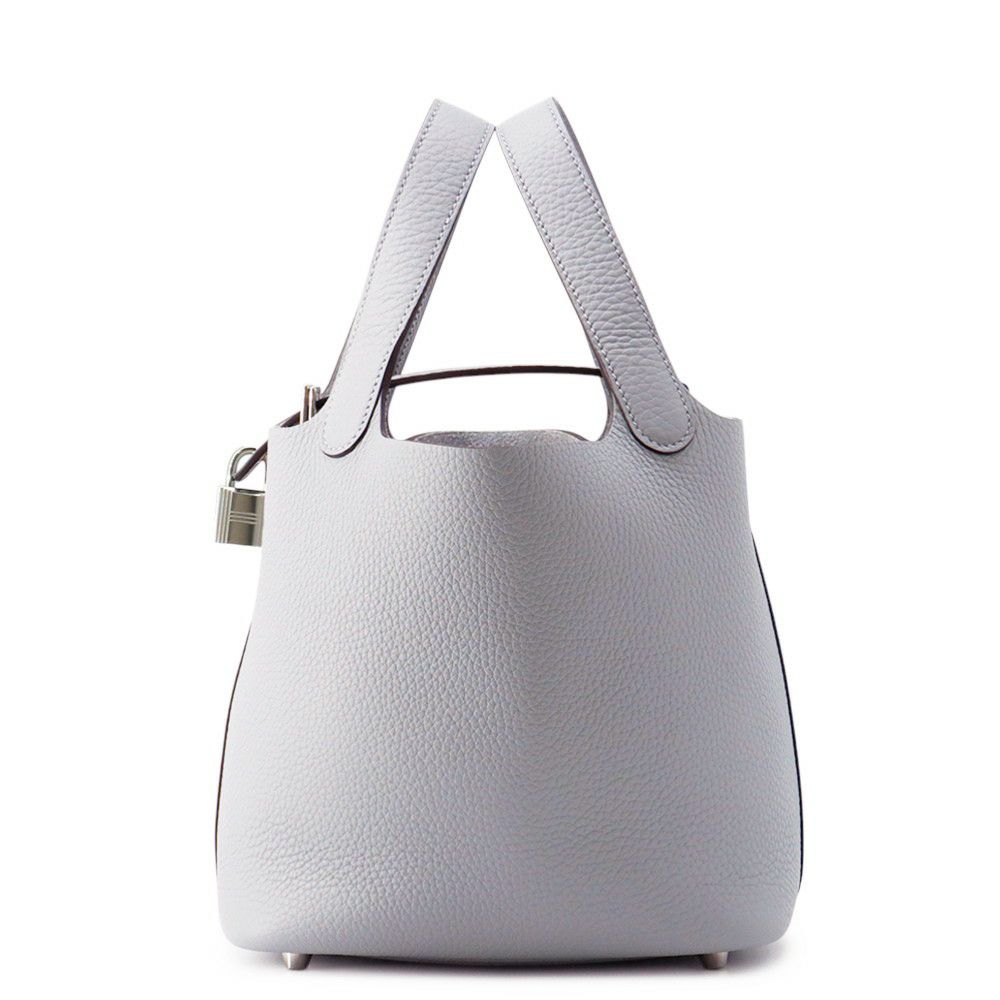 エルメス ハンドバッグ ピコタンロックPM グリパンタン/シルバー金具 トリヨンクレマンス K刻印