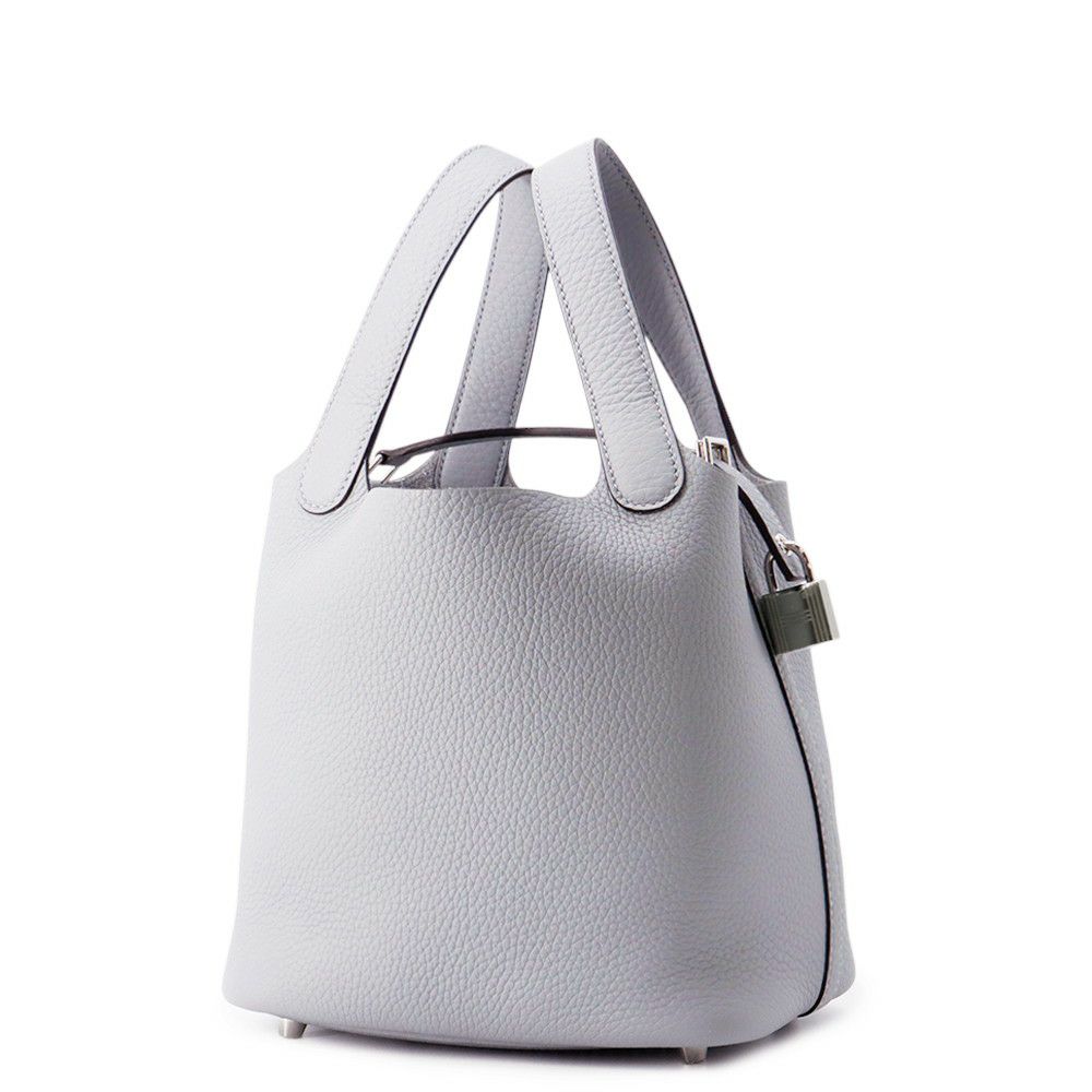 エルメス ハンドバッグ ピコタンロックPM グリパンタン/シルバー金具 トリヨンクレマンス K刻印